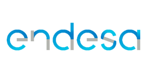 Logo de Endesa, comercializadora colaboradora de Ditia