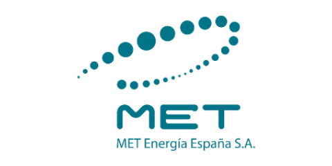 Logo de MET Energía España, comercializadora colaboradora de Ditia